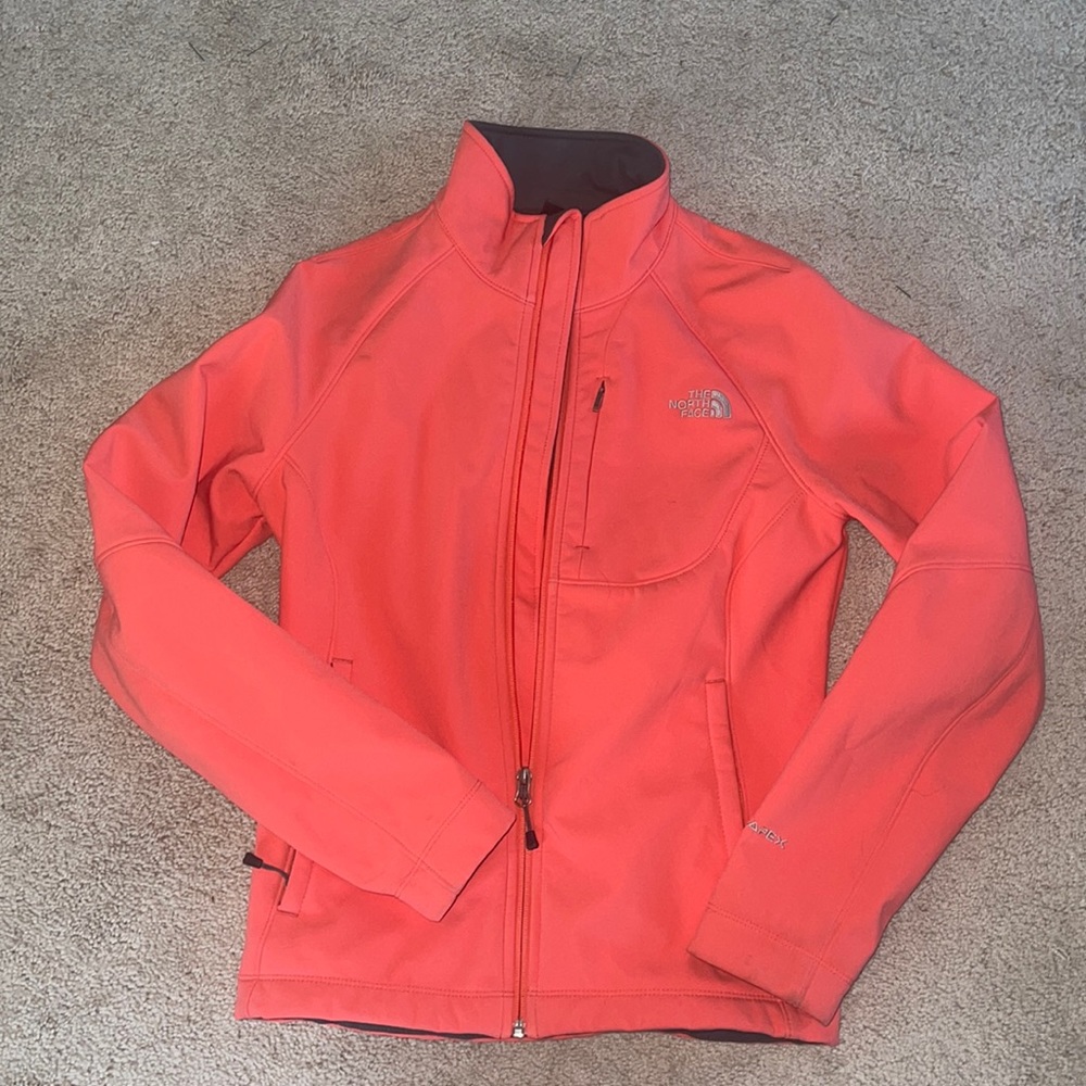The North Face Women’s Apex Jacket- salmon color